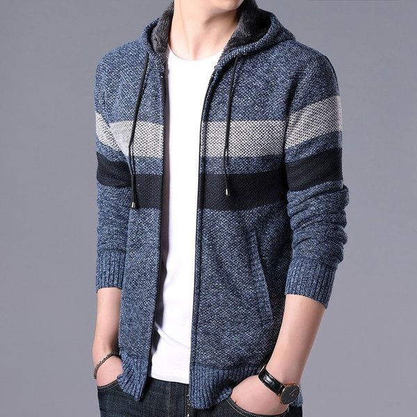 men's jackets sweater jacket men mens coat hooded korean casual plush thickened knitted zipper 2021 warm, Black;brown
men's jackets sweater jacket men mens coat hooded korean casual plush thickened knitted zipper 2021 warm, Black;brown