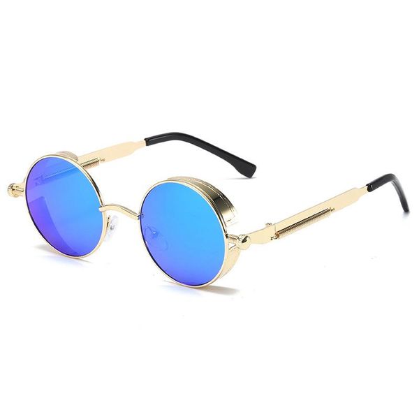 outdoor eyewear classic gothic steampunk sunglasses trend designer men women retro round metal frame uv400
outdoor eyewear classic gothic steampunk sunglasses trend designer men women retro round metal frame uv400