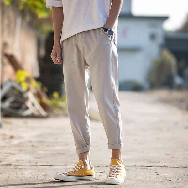 men's pants cotton linen fabric street casual joggers sweatpants active elastic harem hip hop slim fit 7 color trousers z16w, Black
men's pants cotton linen fabric street casual joggers sweatpants active elastic harem hip hop slim fit 7 color trousers z16w, Black
