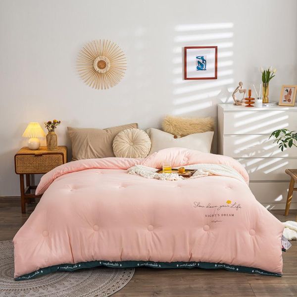 comforters & sets warm winter quilt blanket thickened autumn spring comforter core insert filler king queen twin full size home decor
comforters & sets warm winter quilt blanket thickened autumn spring comforter core insert filler king queen twin full size home decor