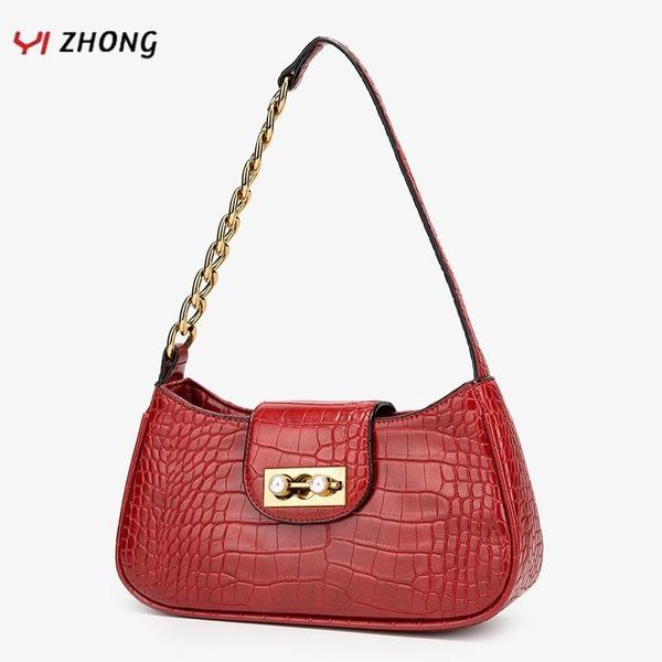 yizhong small baguette handbags women bags fashion design alligator chain satchels shoulder bag lady underarm bag clutch purses
yizhong small baguette handbags women bags fashion design alligator chain satchels shoulder bag lady underarm bag clutch purses