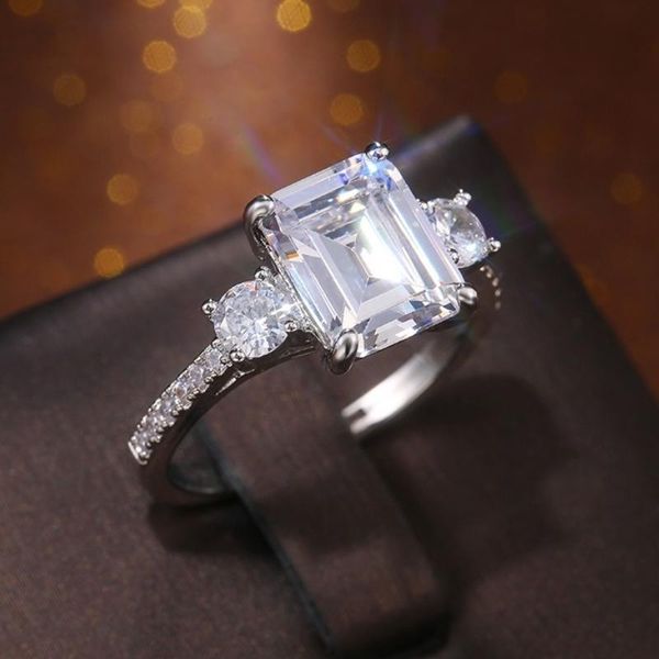 wedding rings caoshi trendy princess cut square crystal for women delicate engagement party jewelry valentines gift drop, Slivery;golden
wedding rings caoshi trendy princess cut square crystal for women delicate engagement party jewelry valentines gift drop, Slivery;golden