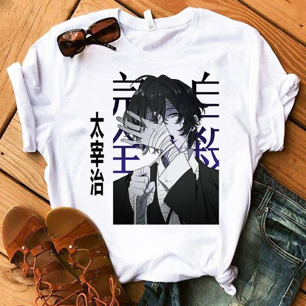 women's t-shirt japanese anime bungo stray dogs women summer dazai classic tshirts aesthetic harajuku chuuya nakahara tshirt, White
women's t-shirt japanese anime bungo stray dogs women summer dazai classic tshirts aesthetic harajuku chuuya nakahara tshirt, White