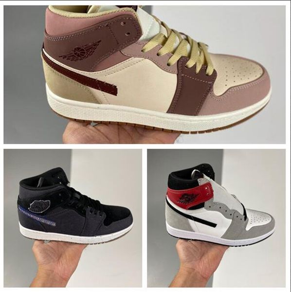 2021 1 mid se neutral black mens og basketball shoes white grey 1s ash purplish red men women sneakers trainers size36-46
2021 1 mid se neutral black mens og basketball shoes white grey 1s ash purplish red men women sneakers trainers size36-46