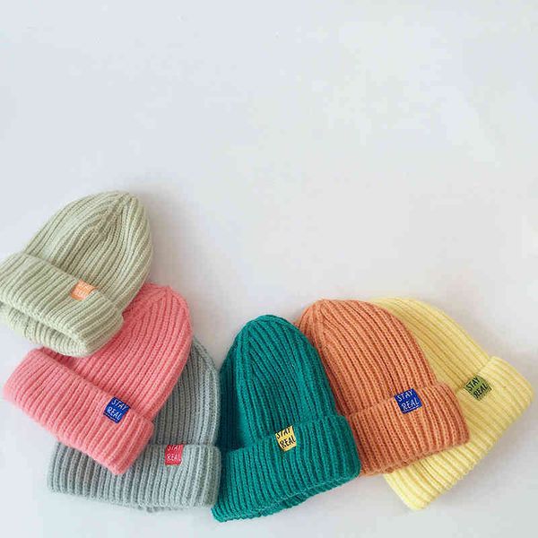 autumn winter solid color baby knitted kids girls boys beanies caps warm soft casual hats for children, Blue;gray
autumn winter solid color baby knitted kids girls boys beanies caps warm soft casual hats for children, Blue;gray