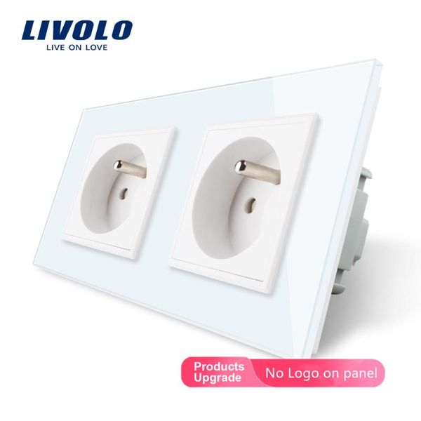 smart home control livolo 16a french standard for home, wall electric / power double socket plug, crystal glass panel,220v vl-c7c2fr-11
smart home control livolo 16a french standard for home, wall electric / power double socket plug, crystal glass panel,220v vl-c7c2fr-11