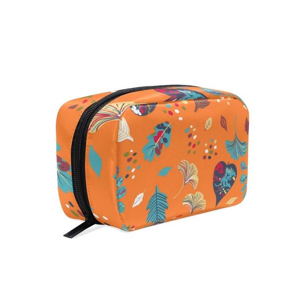 cosmetic bags & cases fengju makeup bag portable toiletries fashionable square storage for girls lady woman abstract colorful leaves
cosmetic bags & cases fengju makeup bag portable toiletries fashionable square storage for girls lady woman abstract colorful leaves
