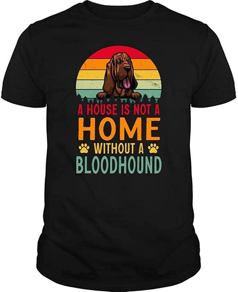 men's t-shirts a house is not home without bloodhound tshirt - tee, White;black
men's t-shirts a house is not home without bloodhound tshirt - tee, White;black