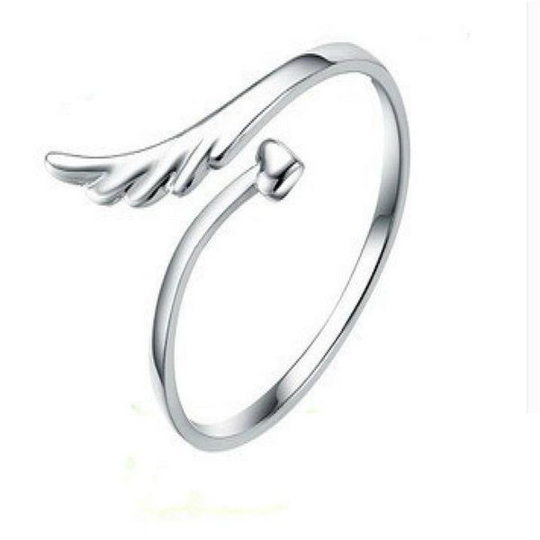2021 silver plated joint joint angel wings opening ring new pattern rings for girl women gift jewelry
2021 silver plated joint joint angel wings opening ring new pattern rings for girl women gift jewelry