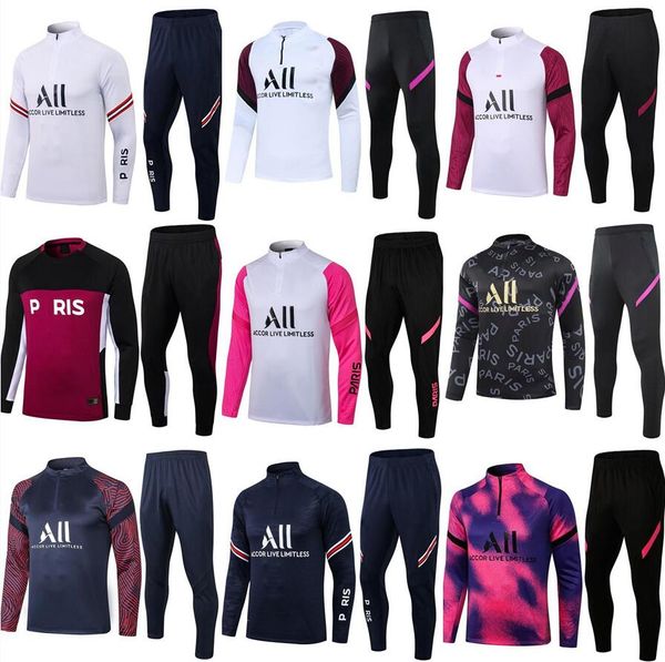 2021 2022 messi tracksuit men football training suits 21 22 soccer mbappe paris survetement maillots de foot enfants kids chandal kit, Black
2021 2022 messi tracksuit men football training suits 21 22 soccer mbappe paris survetement maillots de foot enfants kids chandal kit, Black