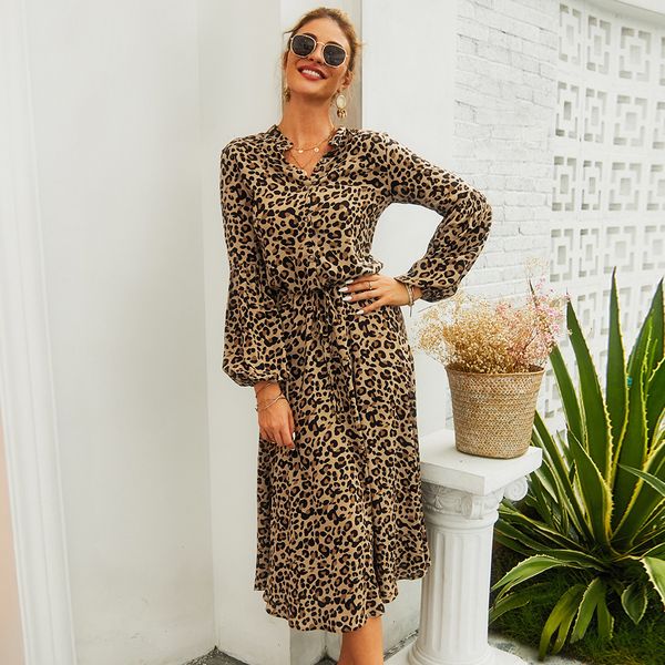 new women leopard dress 2021 spring v neck button bandage party dresses vintage ladies long sleeve beach sundress vestidos 97qo, Black;gray
new women leopard dress 2021 spring v neck button bandage party dresses vintage ladies long sleeve beach sundress vestidos 97qo, Black;gray