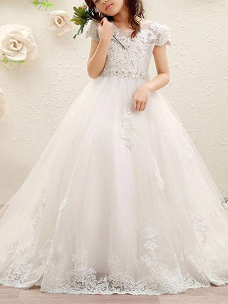 girl's dresses wedding lace kids for girls clothing flower party prom evening princess 2-14 year, Red;yellow
girl's dresses wedding lace kids for girls clothing flower party prom evening princess 2-14 year, Red;yellow