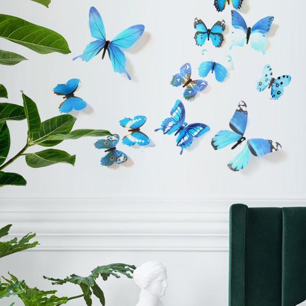 wall stickers 12 pieces of 3d three-dimensional butterfly creative home decoration does not change color
wall stickers 12 pieces of 3d three-dimensional butterfly creative home decoration does not change color