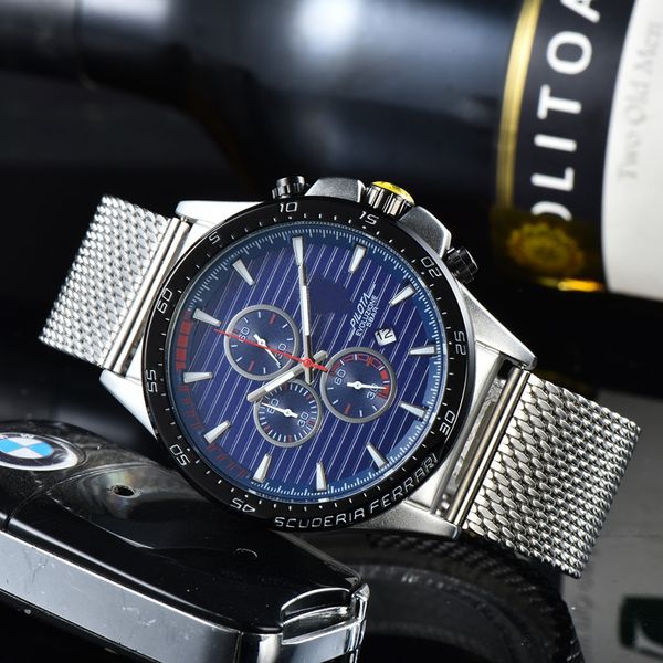 2021 men luxury watches six stitches series all dials work mens quartz watch brand mesh belt clock automobile brand fashion round shape, Slivery;brown
2021 men luxury watches six stitches series all dials work mens quartz watch brand mesh belt clock automobile brand fashion round shape, Slivery;brown