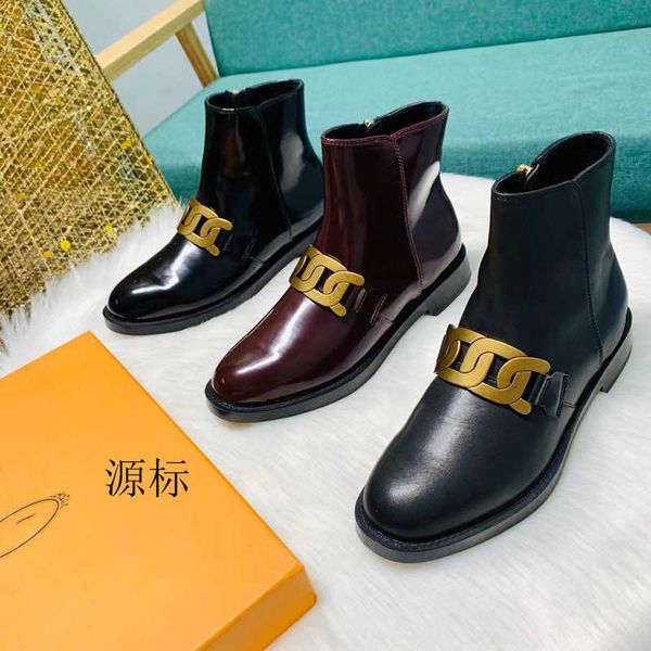 potato silk chelsea short boots women's spring and autumn winter thick heel british leather martin round head thin, Black
potato silk chelsea short boots women's spring and autumn winter thick heel british leather martin round head thin, Black