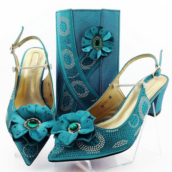 most popular blue flower style women pumps with big crystal decoration african dress shoes match purse set mm1101,heel 7cm, Black
most popular blue flower style women pumps with big crystal decoration african dress shoes match purse set mm1101,heel 7cm, Black