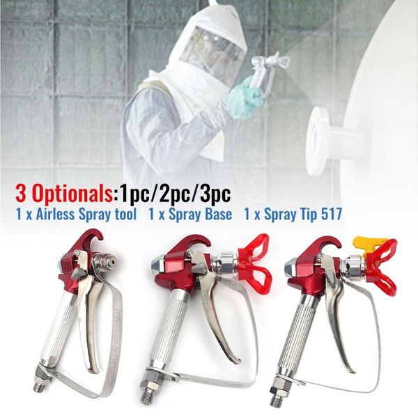 professional spray guns gun with 517 nozzle airless paint sprayer accessories 3600psi for latex oil wagner machine
