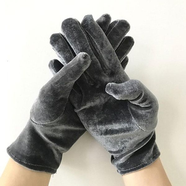 five fingers gloves golden velvet elastic winter warm women thin short female elegant banquet wedding prom party, Blue;gray
five fingers gloves golden velvet elastic winter warm women thin short female elegant banquet wedding prom party, Blue;gray