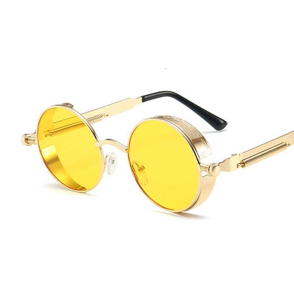 luxury designer sunglasses classic gothic steampunk women brand designer vintage round metal frame sun glasses female male uv400 0604, White;black
luxury designer sunglasses classic gothic steampunk women brand designer vintage round metal frame sun glasses female male uv400 0604, White;black