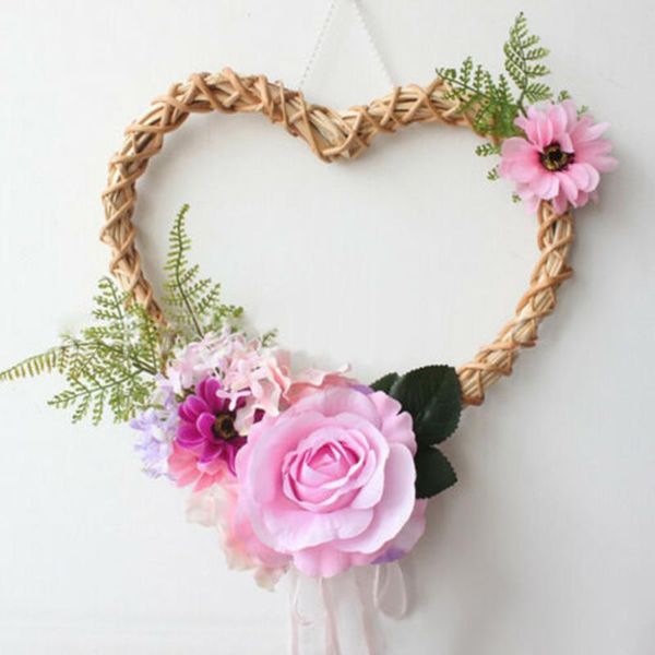 decorative flowers & wreaths rustic rattan heart silk flower front door wreath home wedding decor 12 inch flowers, petals garlands
decorative flowers & wreaths rustic rattan heart silk flower front door wreath home wedding decor 12 inch flowers, petals garlands