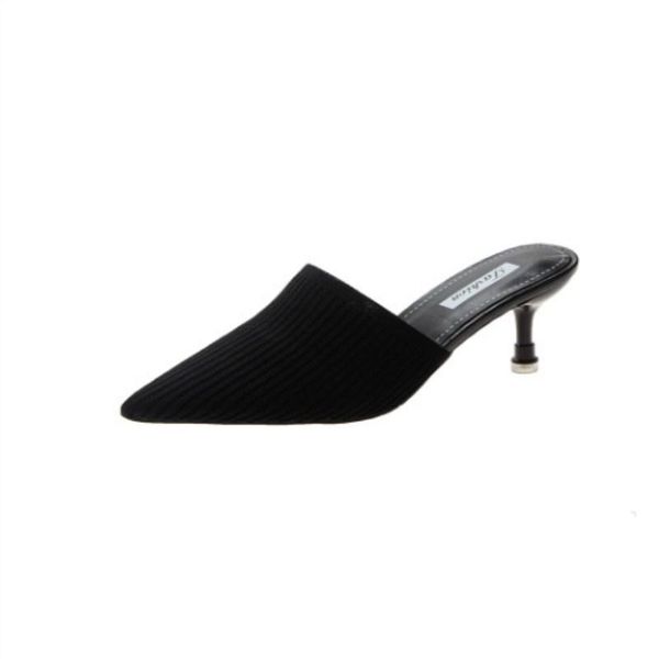 dress shoes summer slippers korean non-slip baotou stiletto high heels lazy net red flying woven outer women, Black
dress shoes summer slippers korean non-slip baotou stiletto high heels lazy net red flying woven outer women, Black