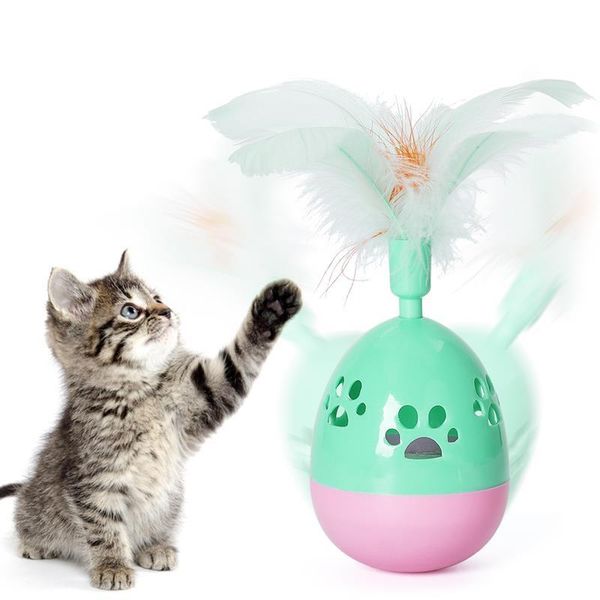 cat toys 1pc toy funny bell decor artificial feather interactive ball tumbler pet supplies favors
cat toys 1pc toy funny bell decor artificial feather interactive ball tumbler pet supplies favors