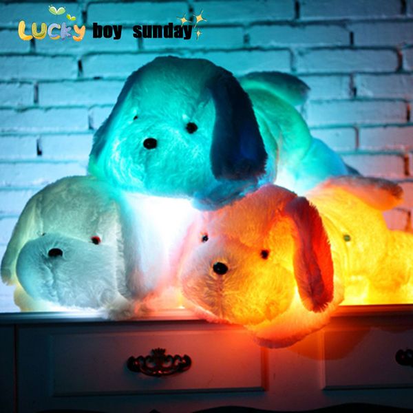 50cm 80cm Dog PlushToy Cute Light Puppy Pillow Flashing LED Light Toy Glowing In The Dark Kids Toys Gift for Children
50cm 80cm Dog PlushToy Cute Light Puppy Pillow Flashing LED Light Toy Glowing In The Dark Kids Toys Gift for Children