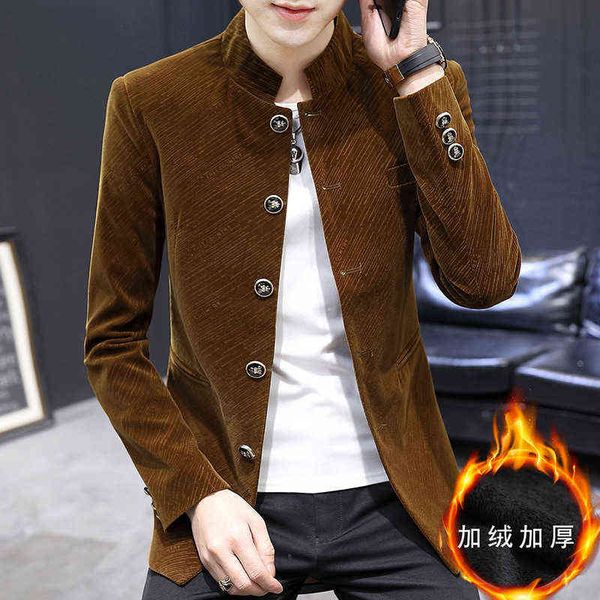 luxury men's suits blazers 2021 trend tang youth korean men's zhongshan spring and autumn suit handsome stand collar et, White;black
luxury men's suits blazers 2021 trend tang youth korean men's zhongshan spring and autumn suit handsome stand collar et, White;black