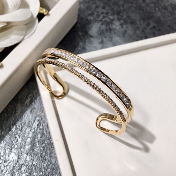 adjustable open stainless steel bracelets & bangles 3 color bracelet cuff for women crystal cz gift for girls, Black
adjustable open stainless steel bracelets & bangles 3 color bracelet cuff for women crystal cz gift for girls, Black