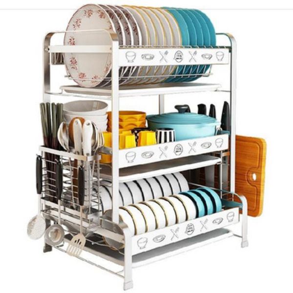 easy to clean dish rack, drain rack, 304 stainless steel kitchen shelf, strong load-bearing, airing, dishwashing dishes,
easy to clean dish rack, drain rack, 304 stainless steel kitchen shelf, strong load-bearing, airing, dishwashing dishes,