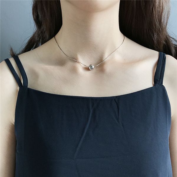 925 sterling silver round bead pendants necklace for women korean 10mm geometric ball necklaces fine party jewelry ymn141
925 sterling silver round bead pendants necklace for women korean 10mm geometric ball necklaces fine party jewelry ymn141