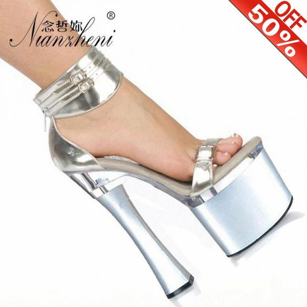 sandals 7 inches all match metal buckle narrow band coarse heel lady shoes nightclub pole dance models stage elegant fashion mature, Black
sandals 7 inches all match metal buckle narrow band coarse heel lady shoes nightclub pole dance models stage elegant fashion mature, Black