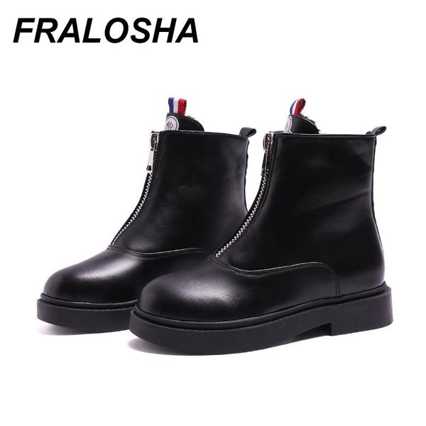 boots fralosha women's leather winter 2021 fashion round head zipper fighting botas plataforma mujer casual shoes, Black
boots fralosha women's leather winter 2021 fashion round head zipper fighting botas plataforma mujer casual shoes, Black