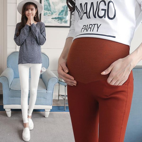 spring summer thin stretch maternity pants high waist belly legging clothes for pregnant women pregnancy pencil trousers, White
spring summer thin stretch maternity pants high waist belly legging clothes for pregnant women pregnancy pencil trousers, White