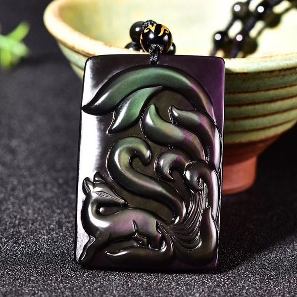 2019 natural gold meteorite rainbow obsidian fox pendant for men women gold obsidian pendant necklace with beads chain, Red;blue
2019 natural gold meteorite rainbow obsidian fox pendant for men women gold obsidian pendant necklace with beads chain, Red;blue