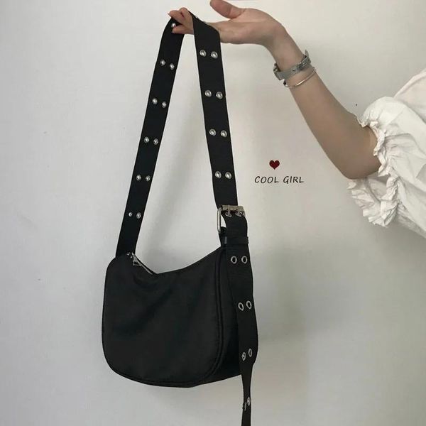 evening bags summer nylon shoulder bag for women black baguette trendy armpit handbag cool street girls totes clutch hobo bols
evening bags summer nylon shoulder bag for women black baguette trendy armpit handbag cool street girls totes clutch hobo bols