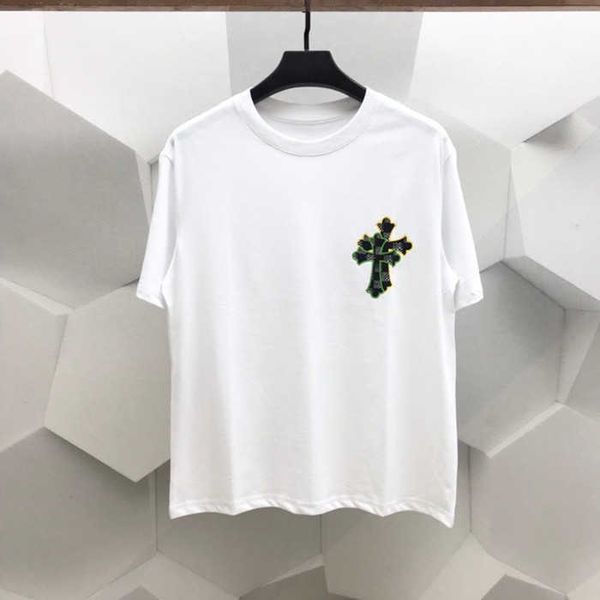 fashion outlet 21ss chrome fengchao summer ch crow graffiti cross print crew neck short sleeve versatile casual t-shirt for men and women, White;black
fashion outlet 21ss chrome fengchao summer ch crow graffiti cross print crew neck short sleeve versatile casual t-shirt for men and women, White;black