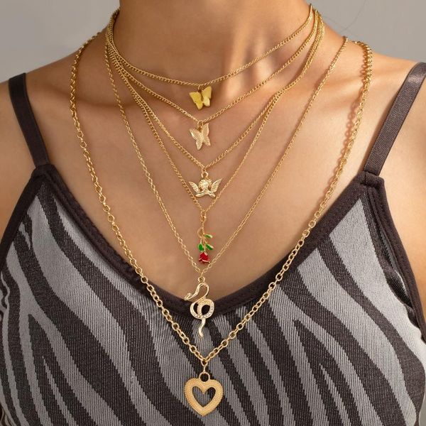 chains lost lady creativity seven floors ladies necklace same paragraph women's birthday present jewelry wholesale drop gif, Silver
chains lost lady creativity seven floors ladies necklace same paragraph women's birthday present jewelry wholesale drop gif, Silver