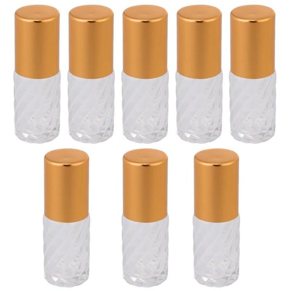 storage bottles & jars 8pcs 5ml glass roller bottle empty perfume essential oil test vials
storage bottles & jars 8pcs 5ml glass roller bottle empty perfume essential oil test vials