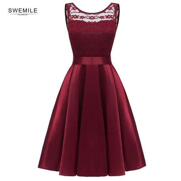 party dresses v back burgundy lace short evening dress scoop neck with sashes vestido de festa curto, White;black
party dresses v back burgundy lace short evening dress scoop neck with sashes vestido de festa curto, White;black