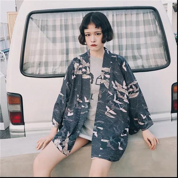 summer 2021 japanese loose student sunscreen kimono sleeve kimono japanese kimono bird traditional women cosplay hf5, White
summer 2021 japanese loose student sunscreen kimono sleeve kimono japanese kimono bird traditional women cosplay hf5, White