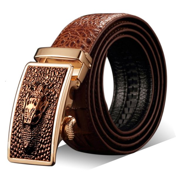 2021 new texture man leather automatic buckle crocodile pattern men's belt yc48, Black;brown
2021 new texture man leather automatic buckle crocodile pattern men's belt yc48, Black;brown