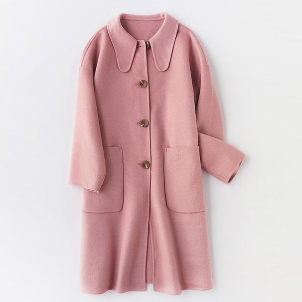 women's wool & blends d-one thin blend coat women long sleeve turn-down collar outwear jacket casual solid autumn winter overcoat d141, Black
women's wool & blends d-one thin blend coat women long sleeve turn-down collar outwear jacket casual solid autumn winter overcoat d141, Black