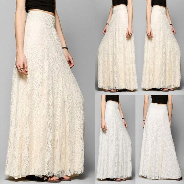 skirts women holiday high waist skirt double lace chiffon beach maxi long sundress, Black
skirts women holiday high waist skirt double lace chiffon beach maxi long sundress, Black