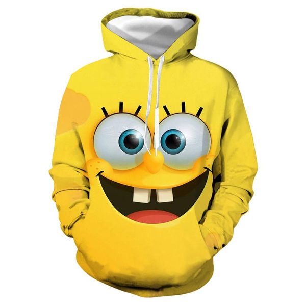 men's hoodies & sweatshirts 2021 fashion funny yellow sponge anime hoodie 3d printing women's children's sweatshirt pullover, Black
men's hoodies & sweatshirts 2021 fashion funny yellow sponge anime hoodie 3d printing women's children's sweatshirt pullover, Black