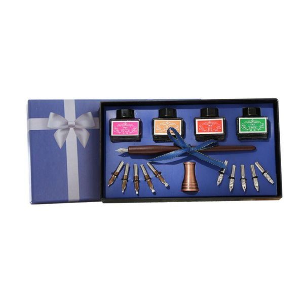wooden caligraphy dip pen hook line signature fountain pens with ink nibs set offices school stationery
wooden caligraphy dip pen hook line signature fountain pens with ink nibs set offices school stationery
