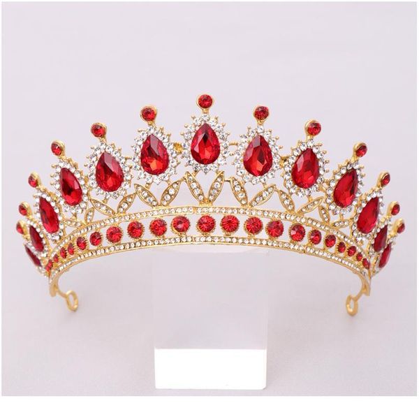 luxury red rhinestone crystal wedding crown hair accessories bride tiaras queen diadem pageant bridal hair jewelry acc qylboy
luxury red rhinestone crystal wedding crown hair accessories bride tiaras queen diadem pageant bridal hair jewelry acc qylboy