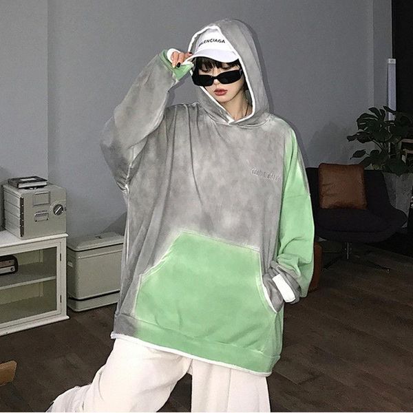 women's hoodies & sweatshirts hip hop girl's fashion printing tie dyed casual hooded sweatshirt female streetwear wild loose camo, Black
women's hoodies & sweatshirts hip hop girl's fashion printing tie dyed casual hooded sweatshirt female streetwear wild loose camo, Black