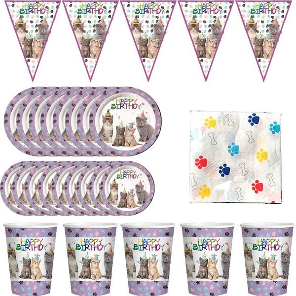 disposable dinnerware cute cat tableware paper plates cups napkins flags birthday party baby shower cats theme pet decor supplies
disposable dinnerware cute cat tableware paper plates cups napkins flags birthday party baby shower cats theme pet decor supplies
