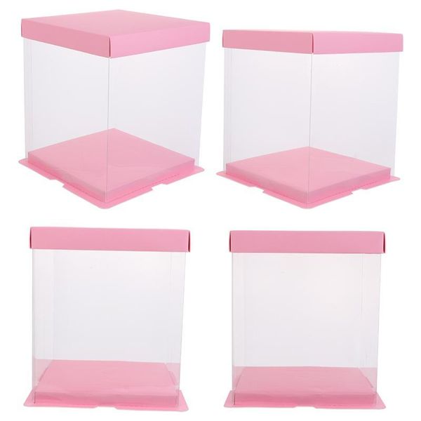 4pcs cake packaging box cake container transparency box wrapping transparent birthday
4pcs cake packaging box cake container transparency box wrapping transparent birthday